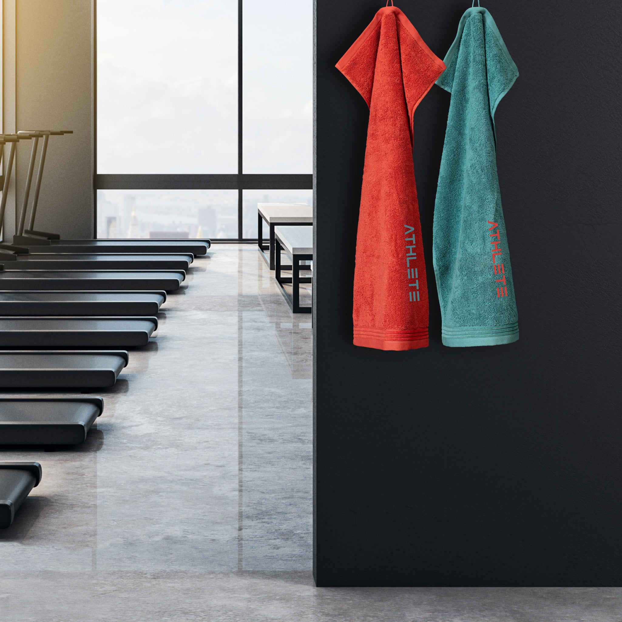 Toallas ATHLETE set de 2 unidades