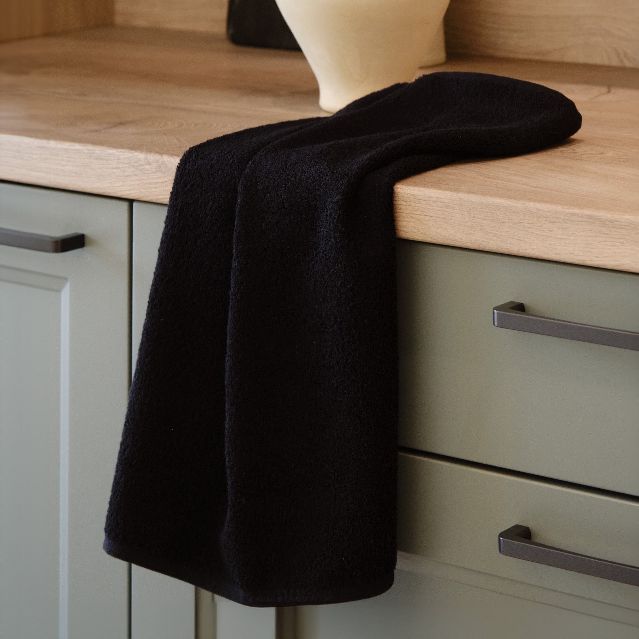 paños de cocina GENERIC negro