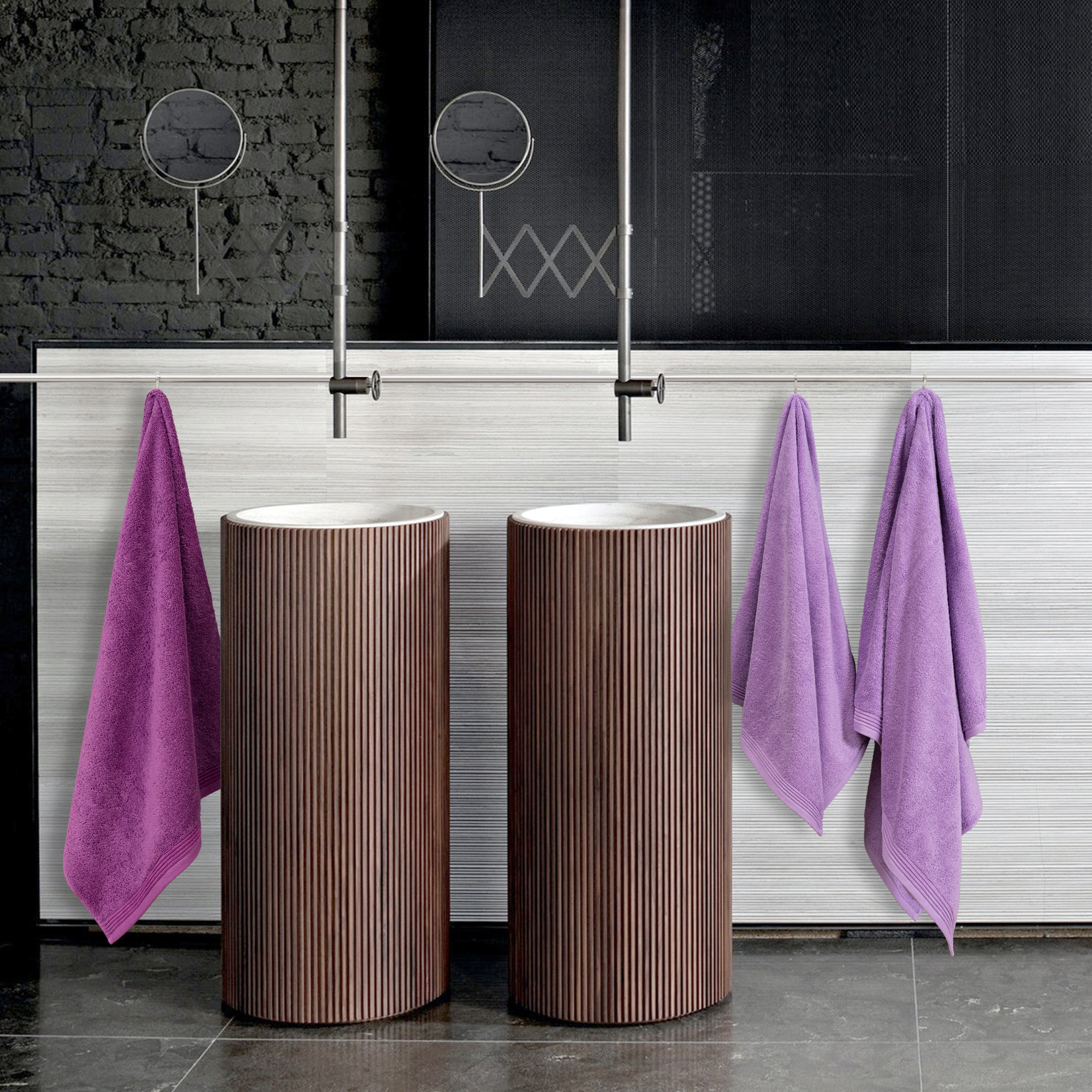 Toalla Glamour violeta