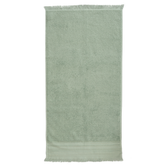 toalla cenefa artesania baño 50x100 verde